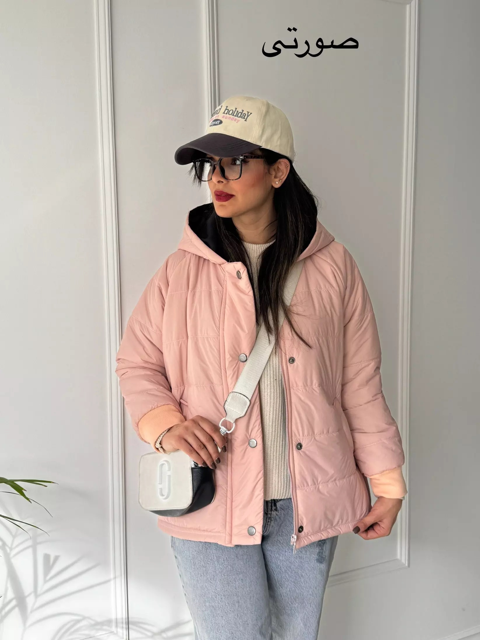 کاپشن کلاهدار سبا